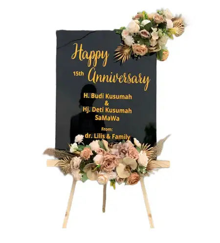 Papan Bunga Akrilik Oksebang